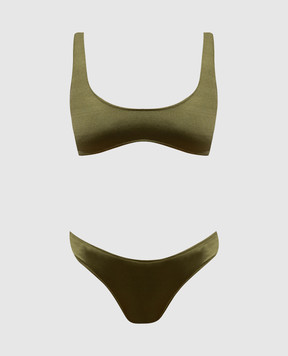 Venuja Купальник цвета хаки BI001C