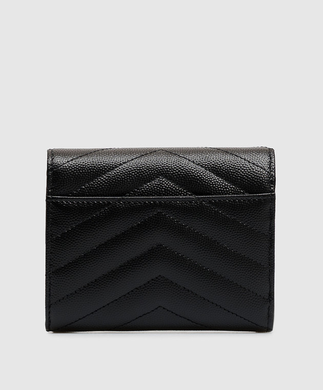 Saint Laurent Черный кожаный портмоне 403943BOW01 изображение 2