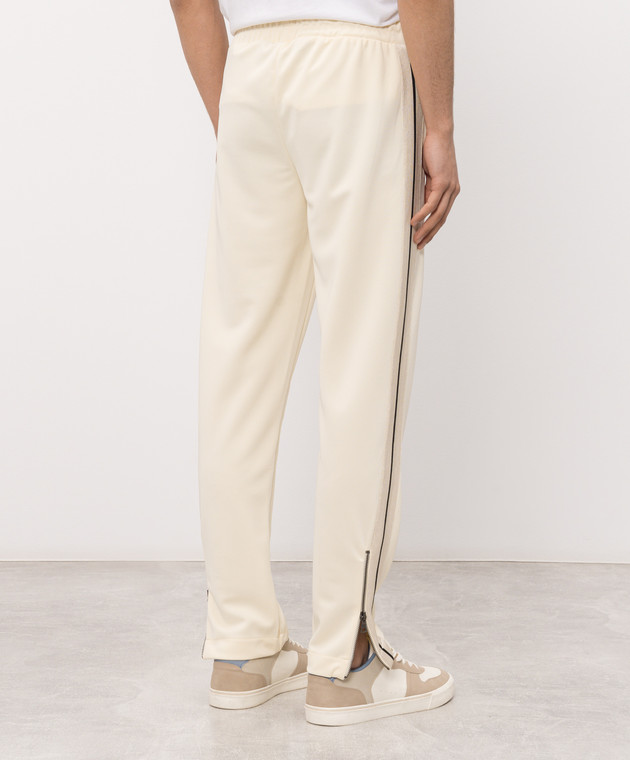 Palm Angels Спортивні штани кольору айворі PMCJ020S26FAB001 зображення 3