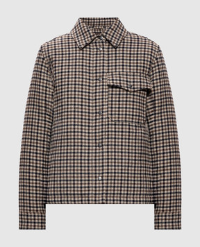 Woolrich Пухова куртка в клітинку CFWWOS2028FRUT3046