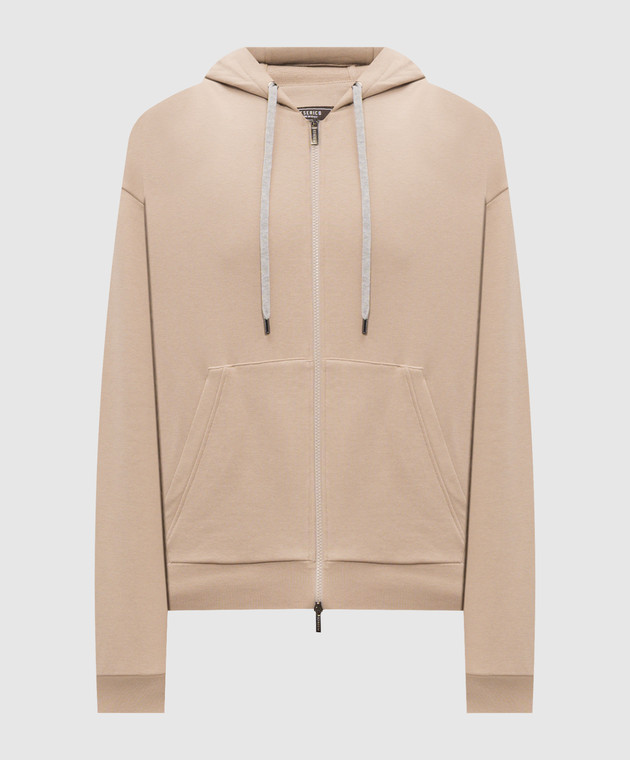 Peserico Бежевая утепленная спортивная куртка R57009J0DK00088
