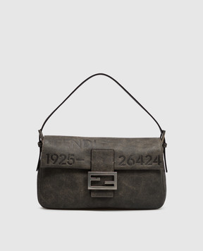 Fendi Кожаная сумка Baguette с винтажным эффектом 8BR850B1FY
