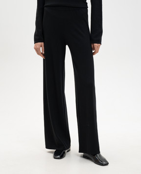 LISA YANG Чорні штани Aina з кашеміром 2025118