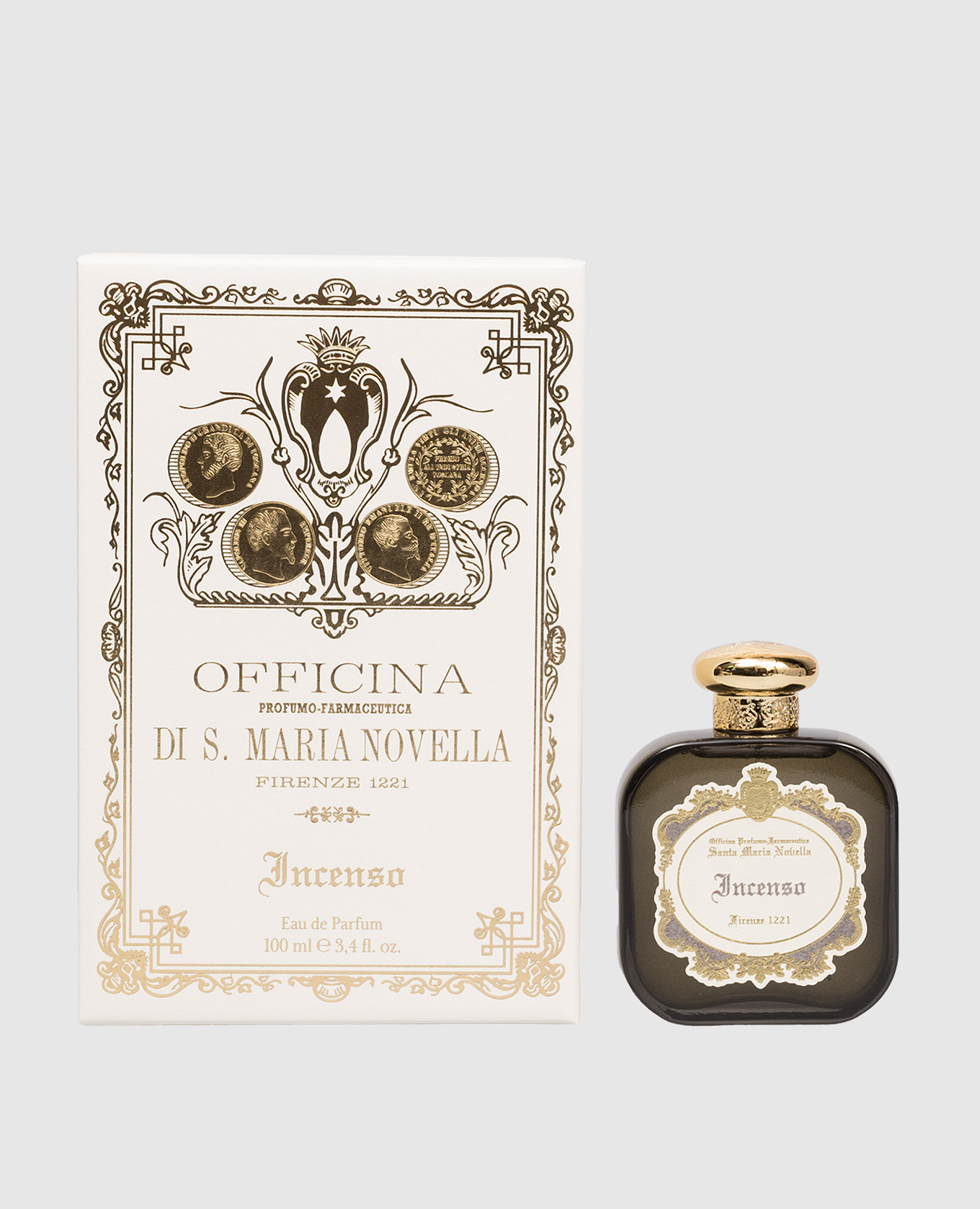 

Парфюмерная вода Incenso 100 мл, Серый, Парфюмированная вода