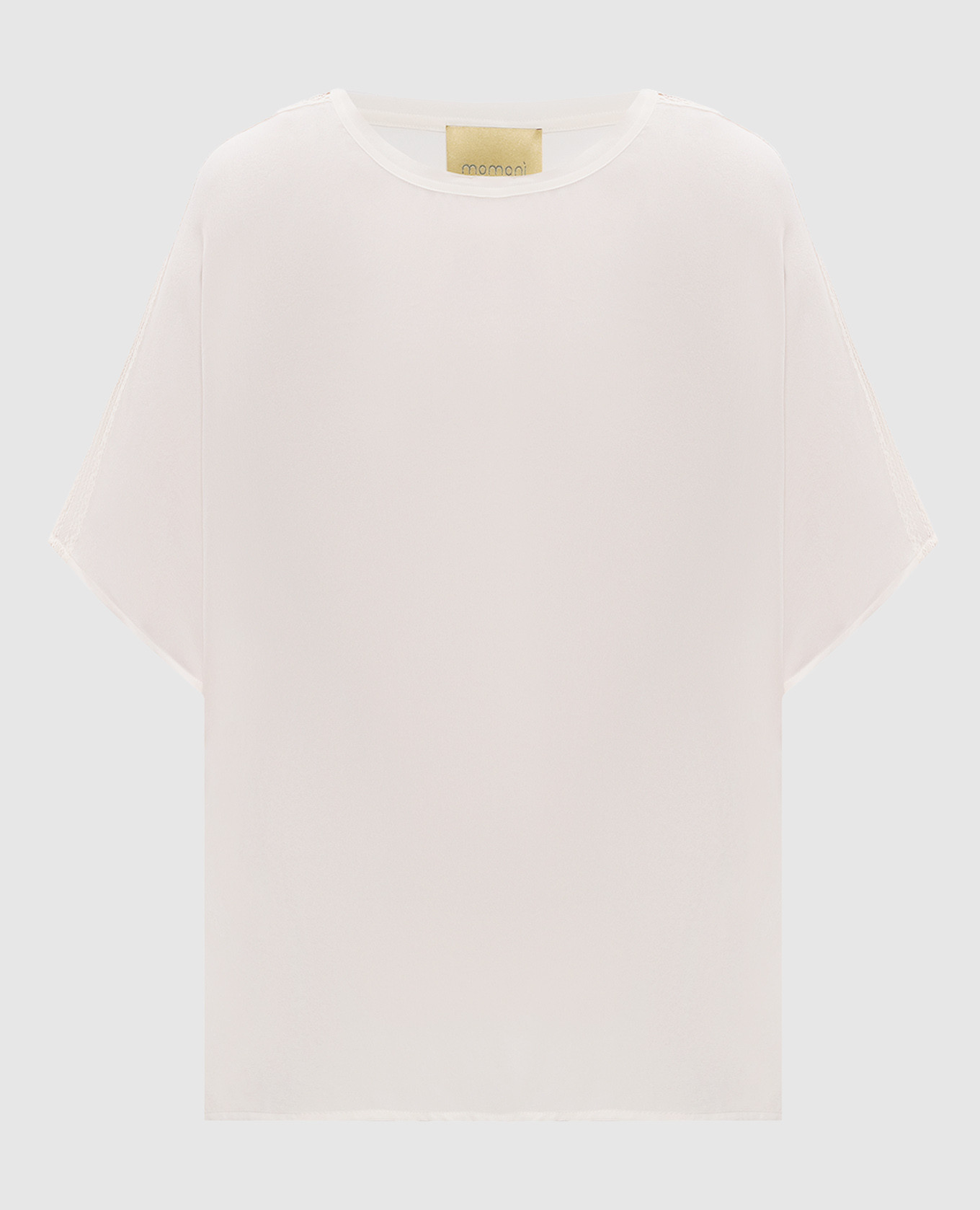 Белая блуза Gila из шелка