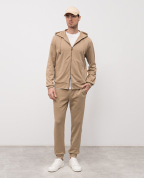 ISAIA Біла футболка з шовком MCI154JP001