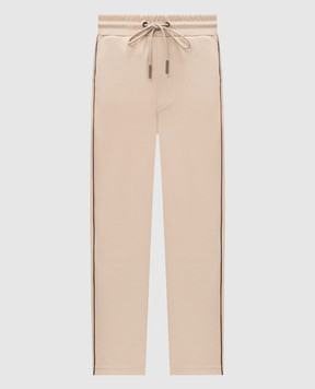 Iceberg Бежеві спортивні штани з вишивкою логотипа B0506332