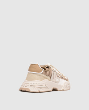 Dolce&Gabbana Детские коричневые кроссовки Daymaster DA5119A9H563738