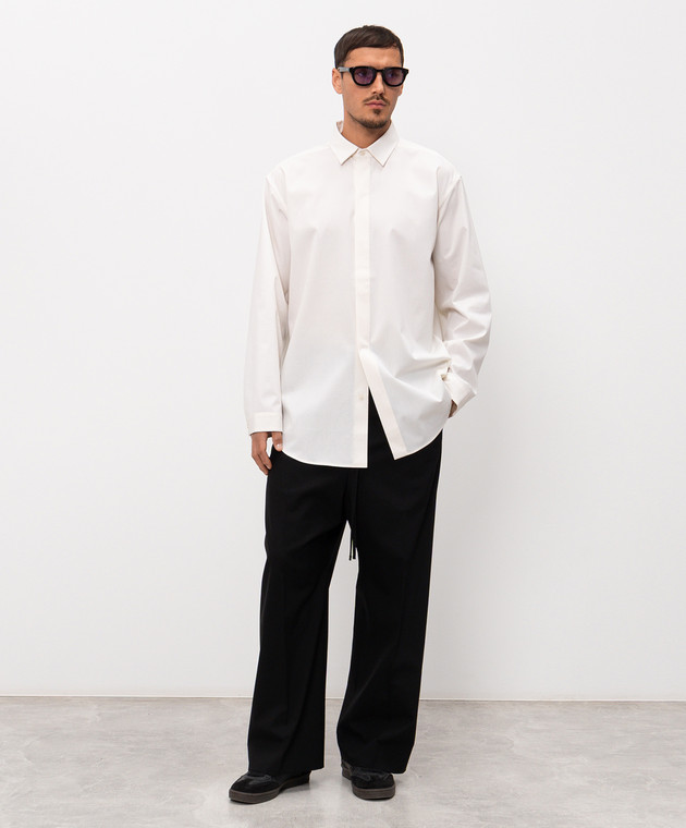 Fear of God Сорочка кольору айворі з вовною FG9M60602OXF зображення 2