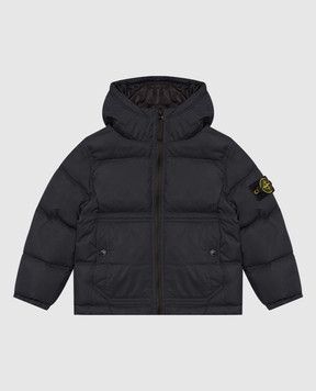 Stone Island Детский пуховик с патчем логотипа L2S164100005S04831012