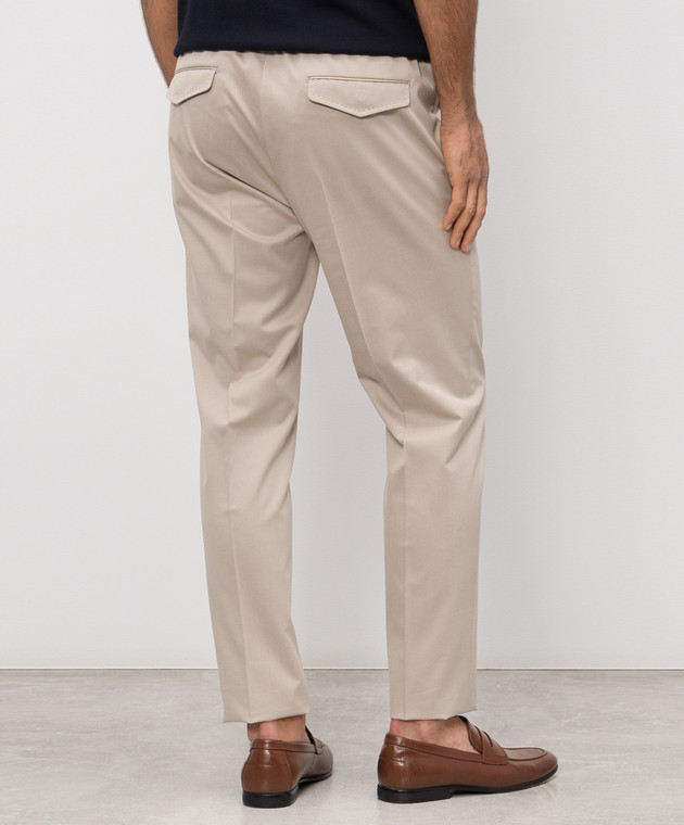 Peserico Бежеві штани з вовною R54274D08274 зображення 4