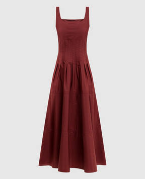 Max Mara Терракотовое платье FELTRE MSTFELTRE