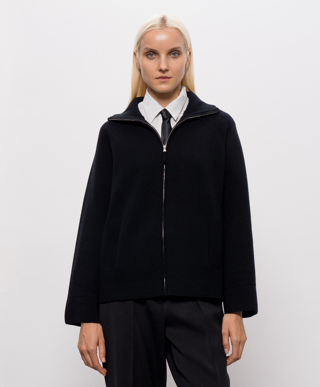 Allude Чорний кардиган з вовни та кашеміру 26517602 зображення 3