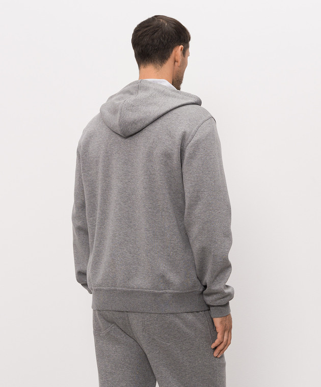 Brunello Cucinelli Спортивна куртка сірого кольору MM8319069G зображення 4