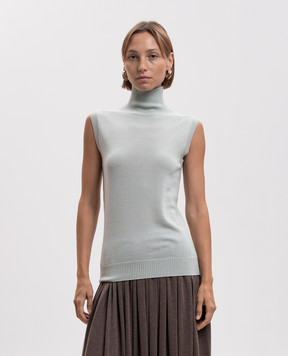 Max Mara Sportmax Зеленый топ ESCHIMO из шерсти SPXESCHIMO