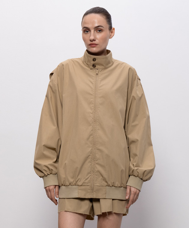 Maison Margiela MM6 Коричнева куртка S62AN0175M35858 зображення 3
