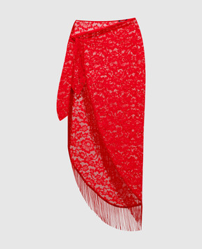 Venuja Красное парео BOHEMIA из кружева SR010A