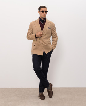 Brunello Cucinelli Синя сорочка MY6370038