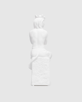 Palais Royal Декоративна біла порцелянова статуетка Zodiac Leo man 4520