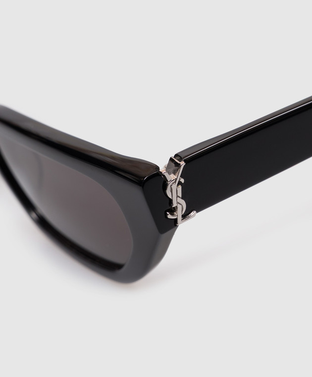 Saint Laurent Черные очки M126 758474Y9956 изображение 4