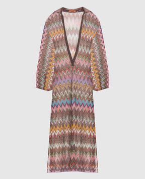 Missoni Платье в узор с разрезами MS26SQ1ZBR014K