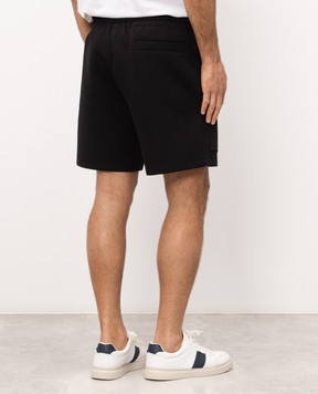 Mackage Черные шорты Elwood с фактурным логотипом ELWOODR