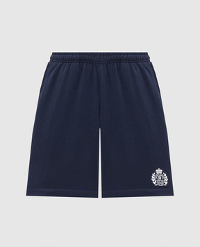 Sporty & Rich Сині шорти NY Crest SH039710243BL106