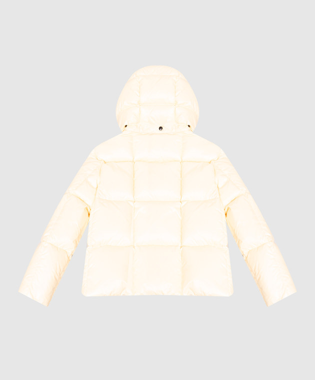 Moncler ENFANT Детский желтый пуховик Parana L29541A00040597Z83 изображение 2