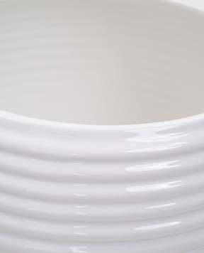 Lamart Біле керамічне кашпо 1037973