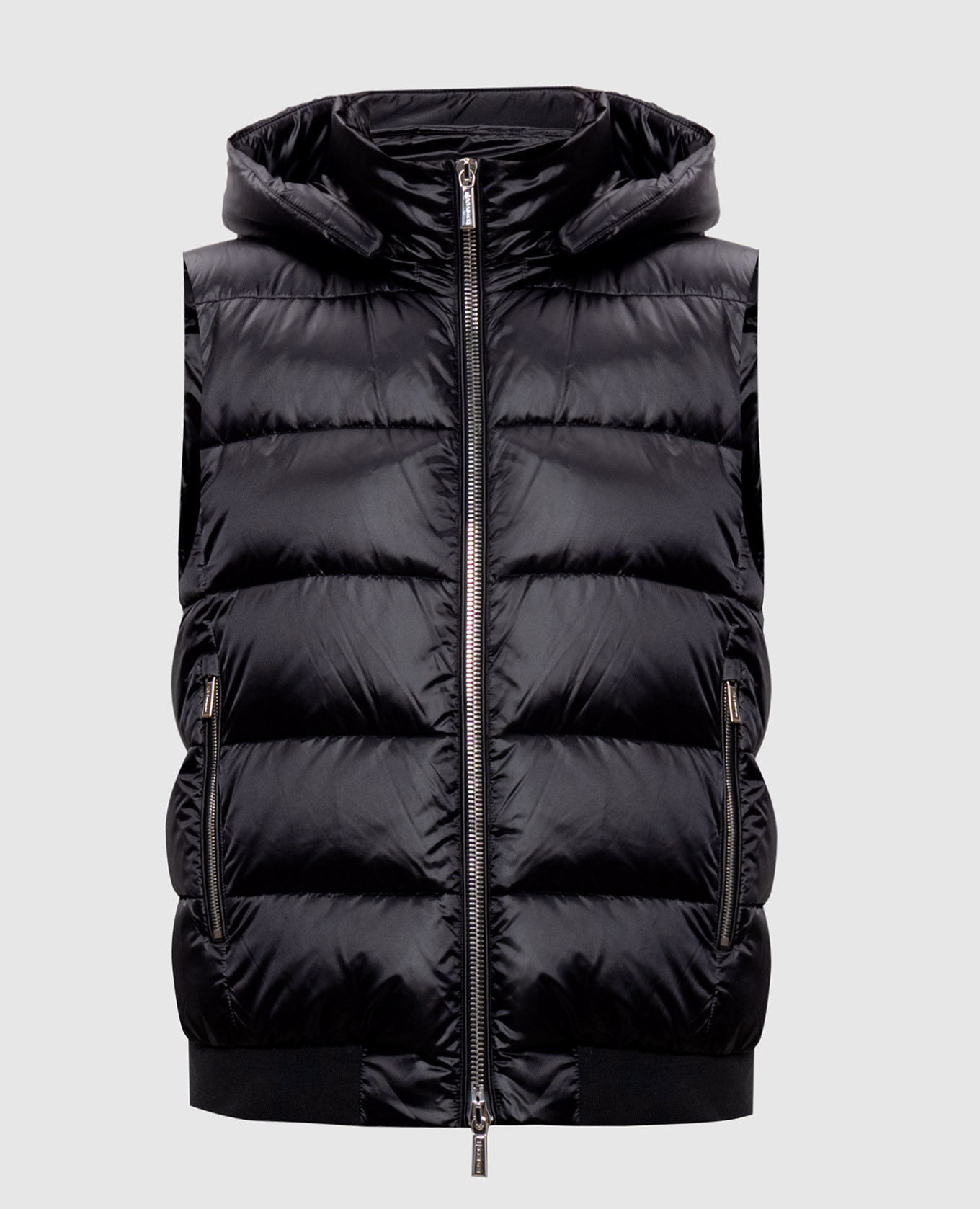 

Черный пуховой жилет LAYRE, Верхняя одежда