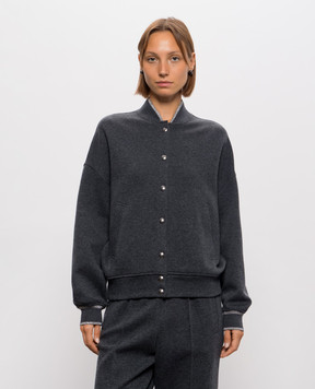 Brunello Cucinelli Серый кардиган MD991B2Q06