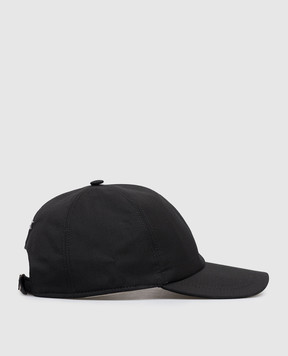 CAPOBIANCO Чорна кепка з вовни 20MC1UN00