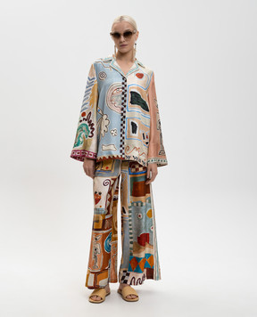 Alemais Блуза Michelle из шелка 6298T