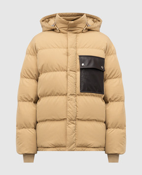 Bottega Veneta Бежевий пуховик 837046V5O60