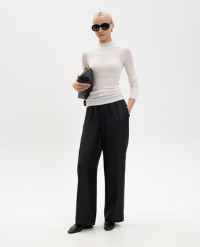 LISA YANG Білий топ Davina з кашеміру 2026005