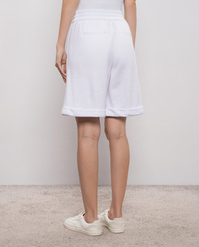 Peserico Белые шорты с льном P04392J006149