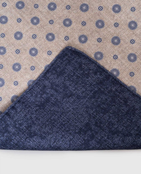 Pini Parma Двостороння хустка-паше із шовку з принтом 60593802