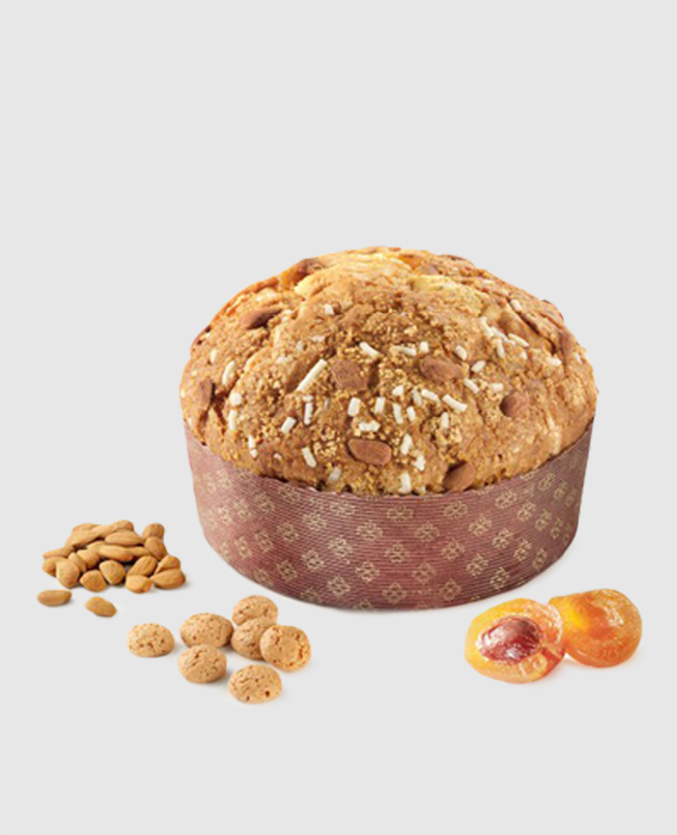 

Панеттон Albicocca e Amaretto 500 г, Оранжевый, Десерты