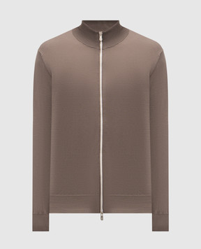 Brunello Cucinelli Коричневый кардиган M2900106