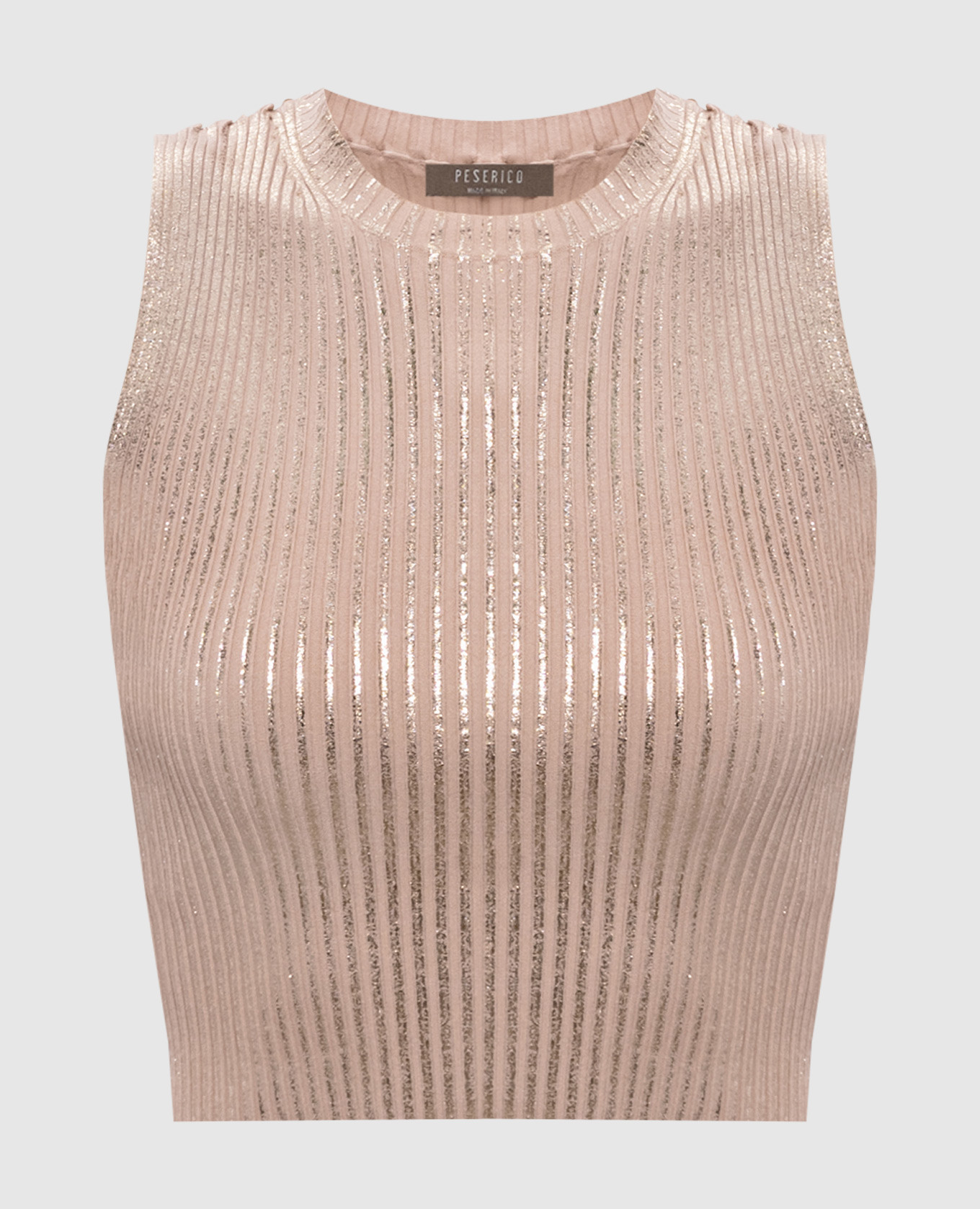 

Бежевый топ в рубчик, Топы