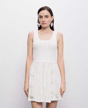 Simkhai Белое платье с кружевом 2261251PK