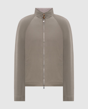 Brunello Cucinelli Зеленая куртка MY4196583